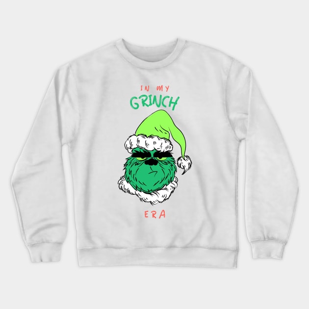 In My Grinch Era Crewneck Sweatshirt by Ce's Tees